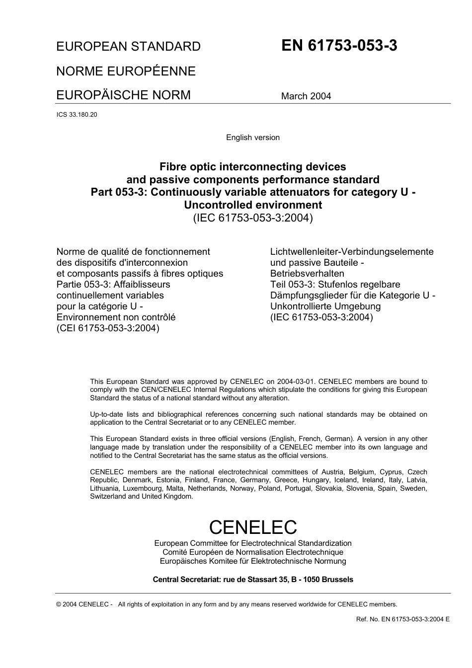 BS EN 61753-053-3-2004.pdf_第3页