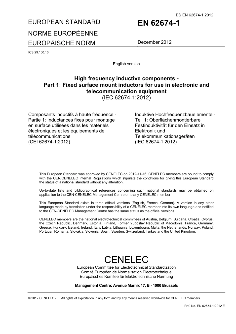 BS EN 62674-1-2012.pdf_第3页