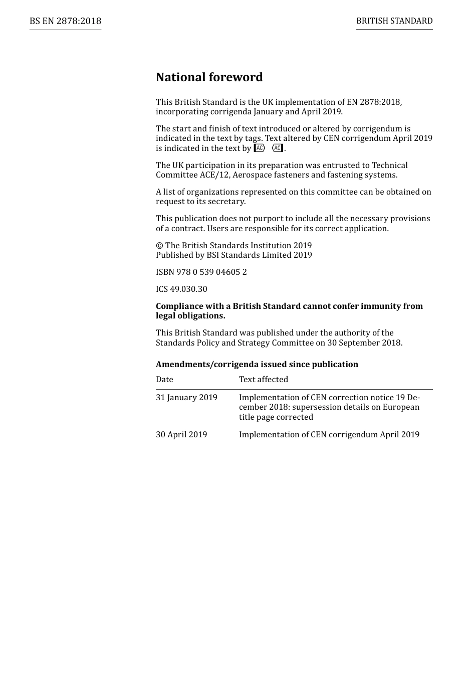 BS EN 02878-2018 (2019).pdf_第2页