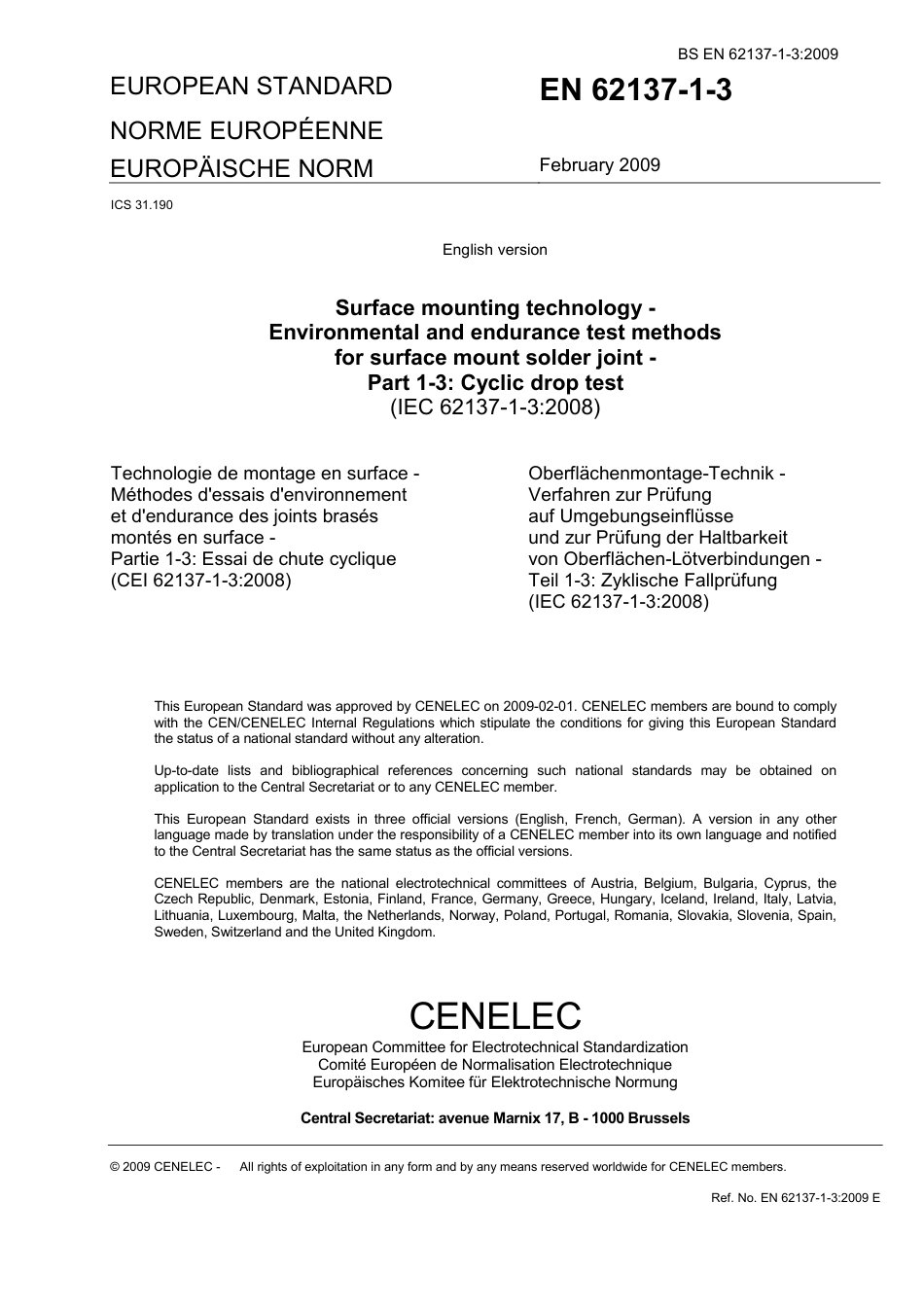 BS EN 62137-1-3-2009.pdf_第3页