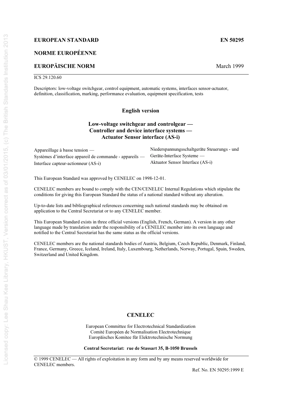 BS EN 50295-1999.pdf_第3页