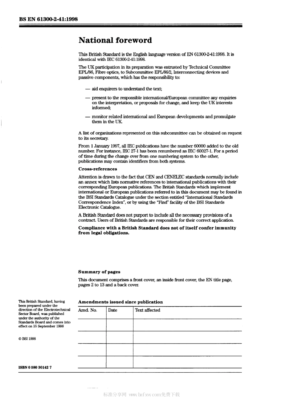 BS EN 61300-2-41-1998 scan.pdf_第2页