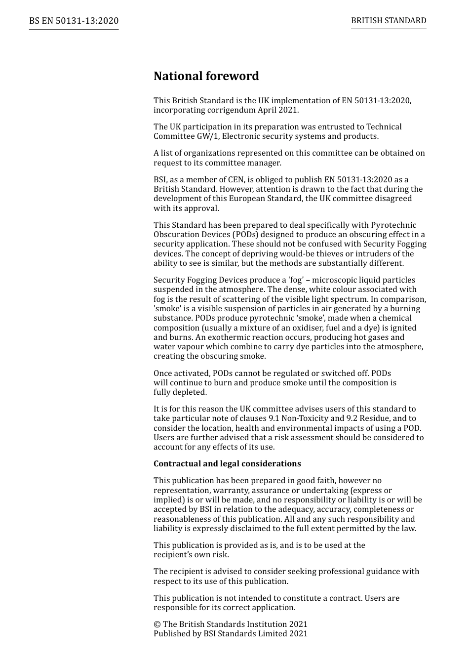 BS EN 50131-13-2020 (2021).pdf_第2页