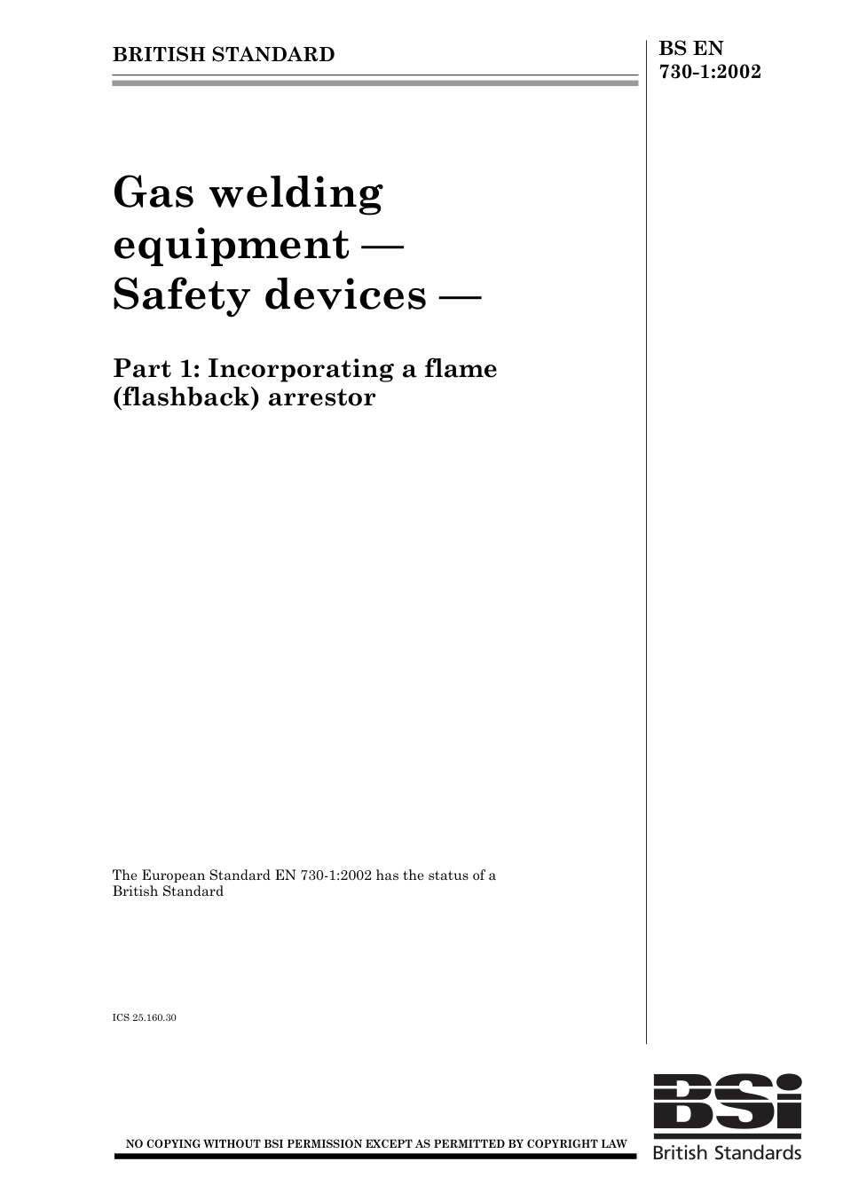 BS EN 00730-1-2002.pdf_第1页