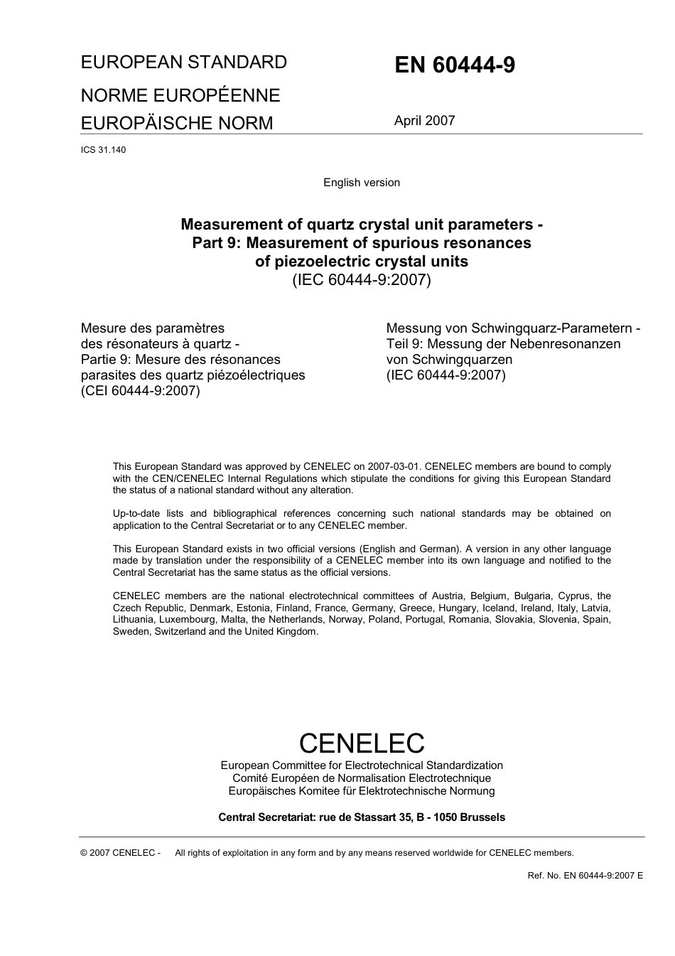 BS EN 60444-9-2007.pdf_第3页