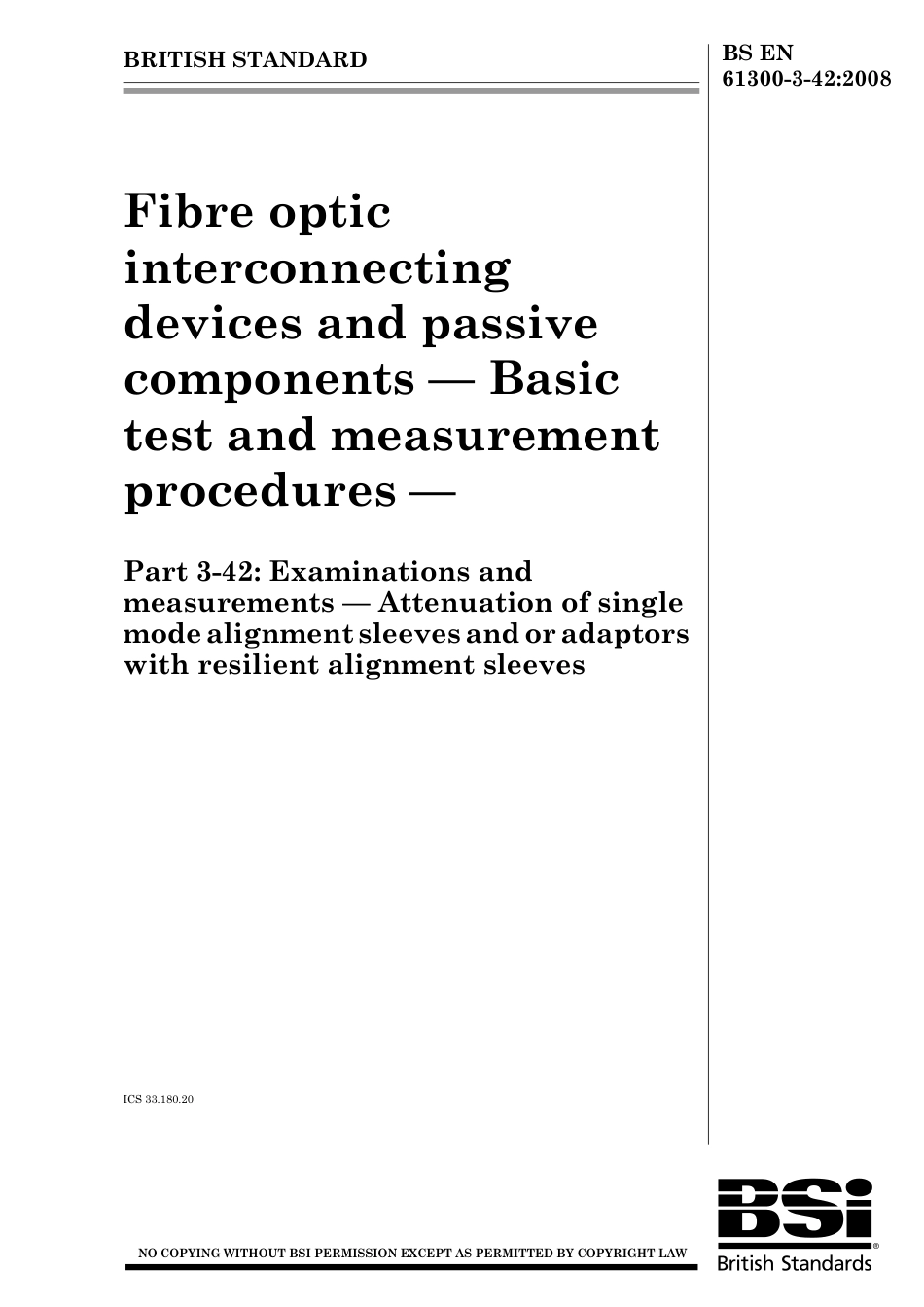 BS EN 61300-3-42-2008.pdf_第1页