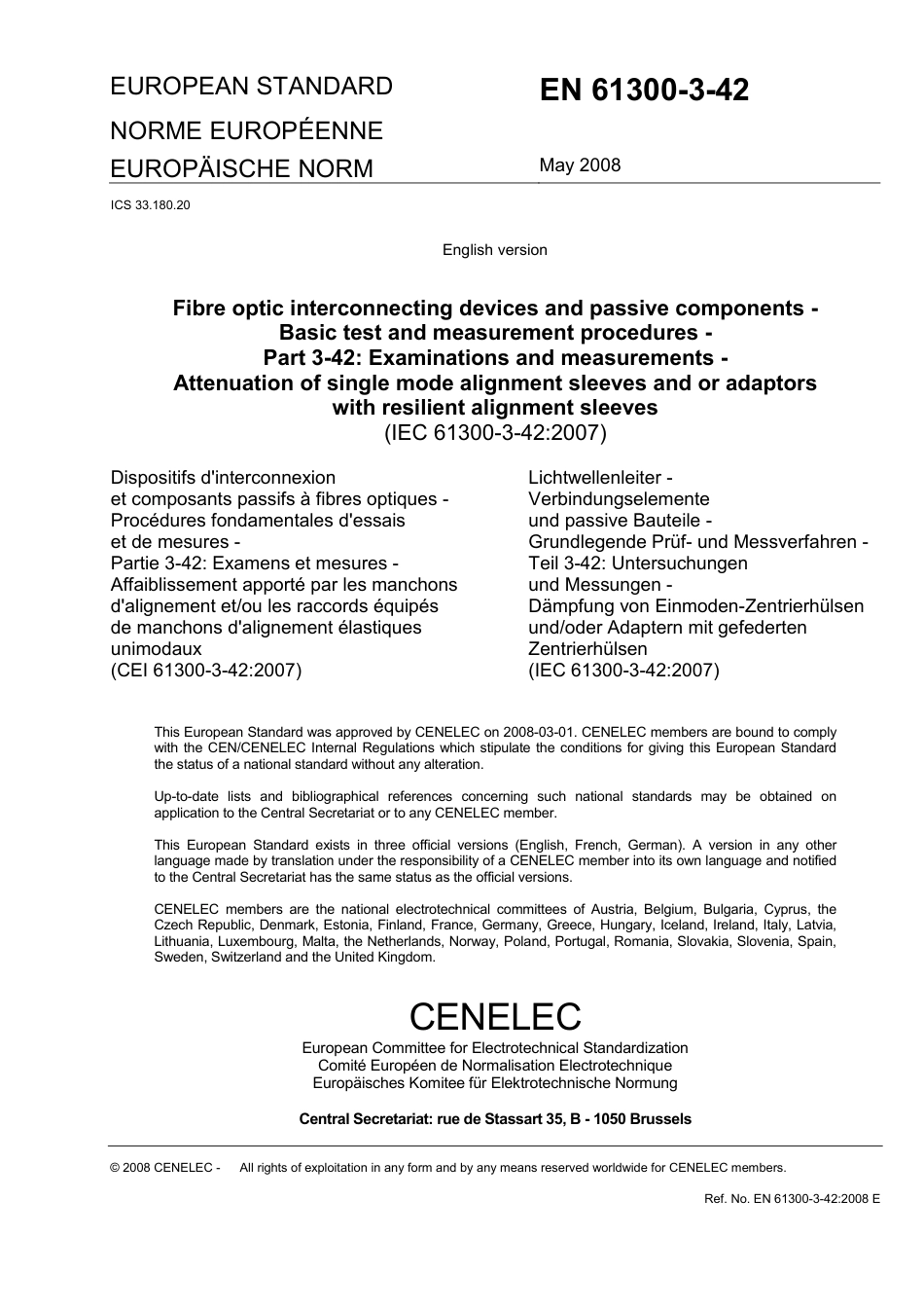 BS EN 61300-3-42-2008.pdf_第3页