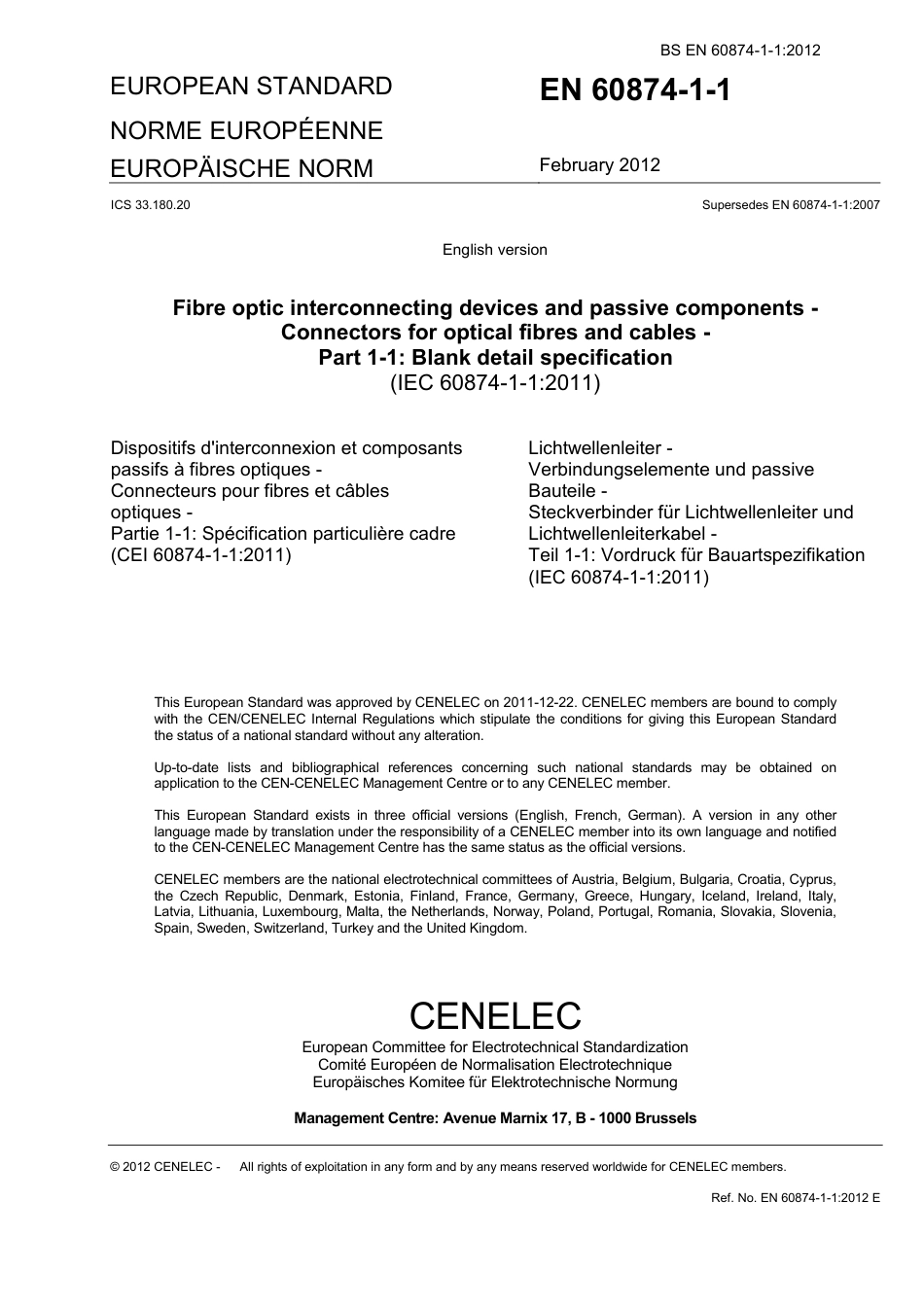 BS EN 60874-1-1-2012.pdf_第3页