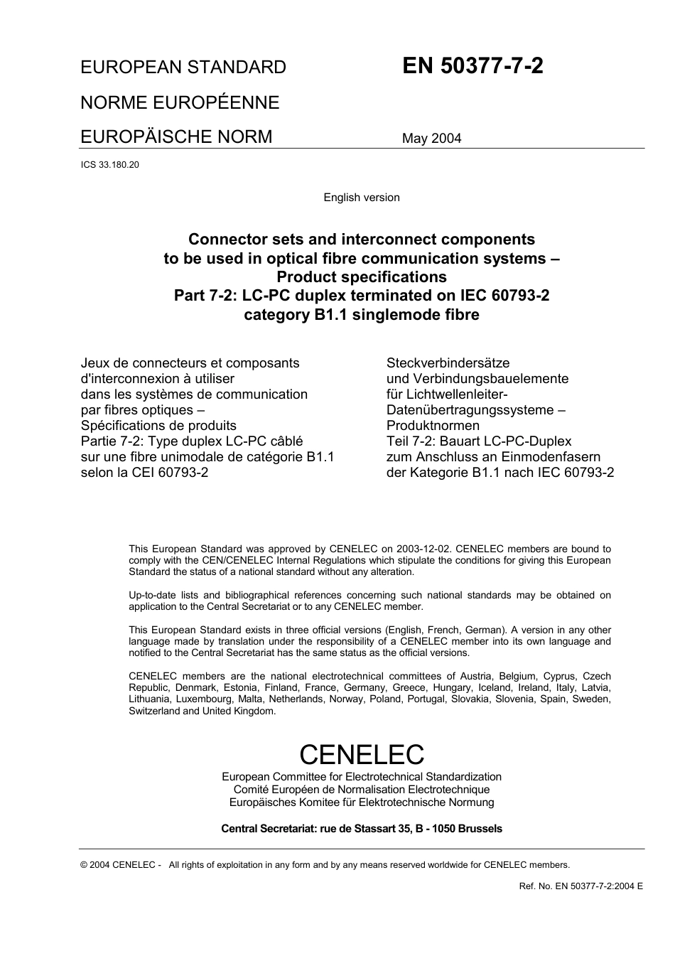 BS EN 50377-7-2-2004.pdf_第3页