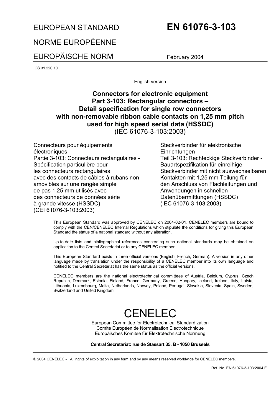 BS EN 61076-3-103-2004.pdf_第3页