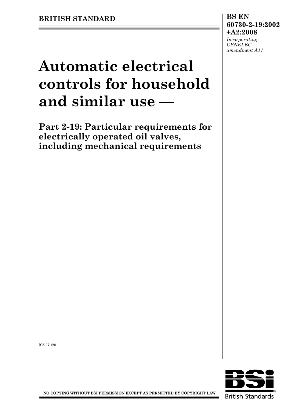 BS EN 60730-2-19-2002 + A2-2008.pdf_第1页