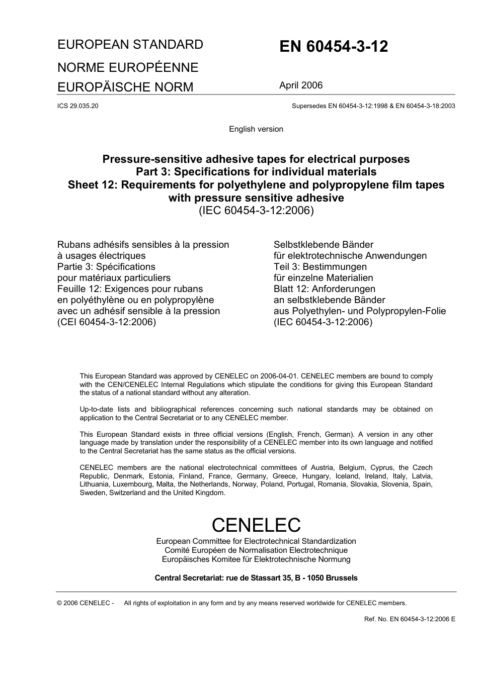 BS EN 60454-3-12-2006.pdf_第3页