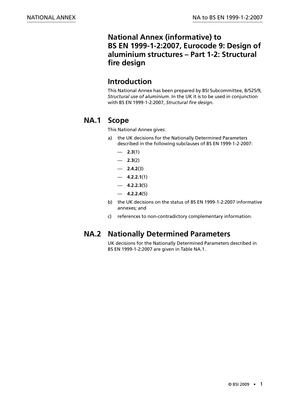 BS EN 01999-1-2-2007 NA 2009.pdf_第3页