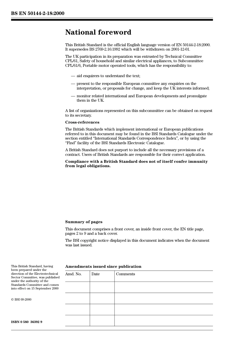 BS EN 50144-2-18-2000.pdf_第2页