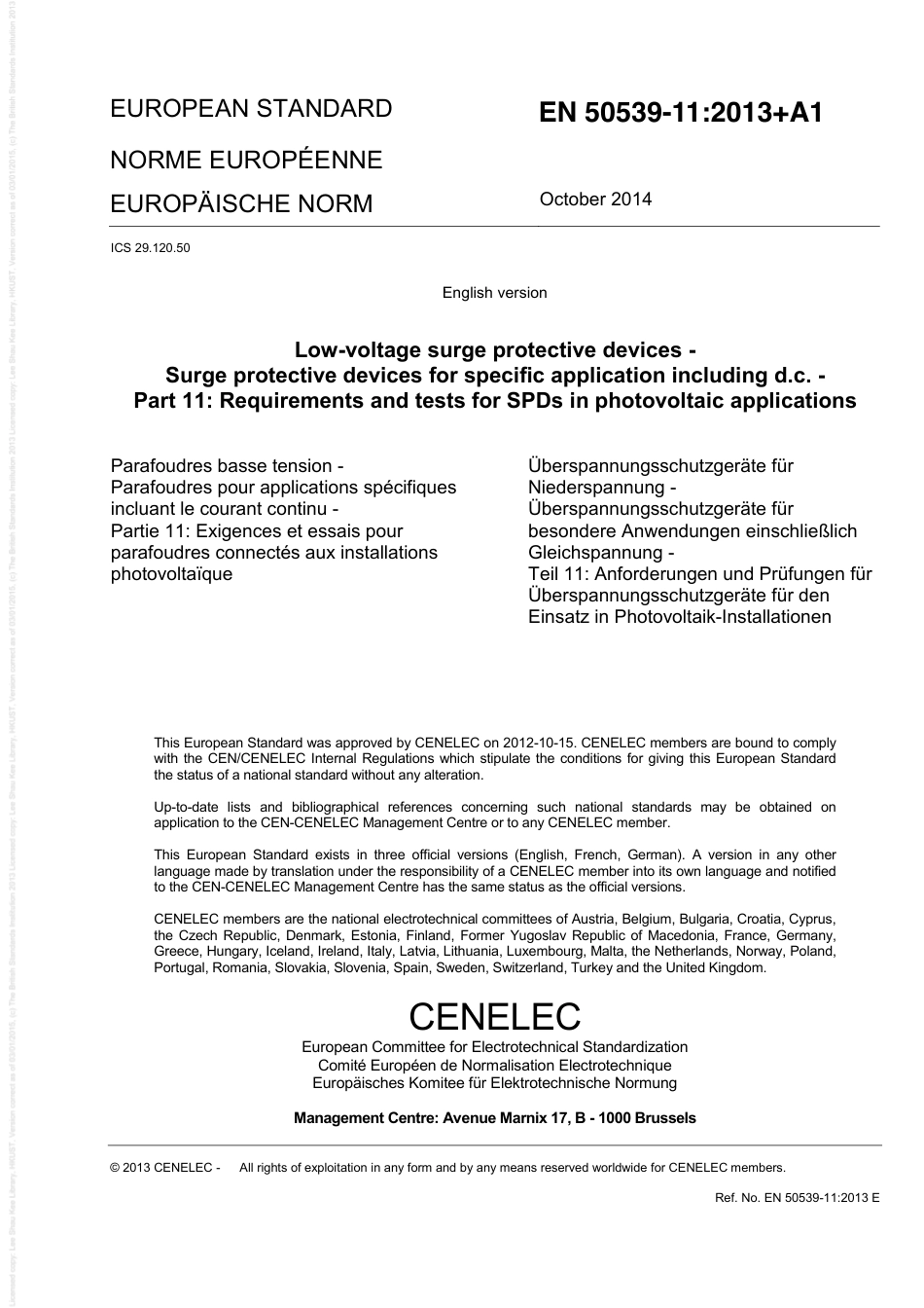 BS EN 50539-11-2013 + A1-2014.pdf_第3页