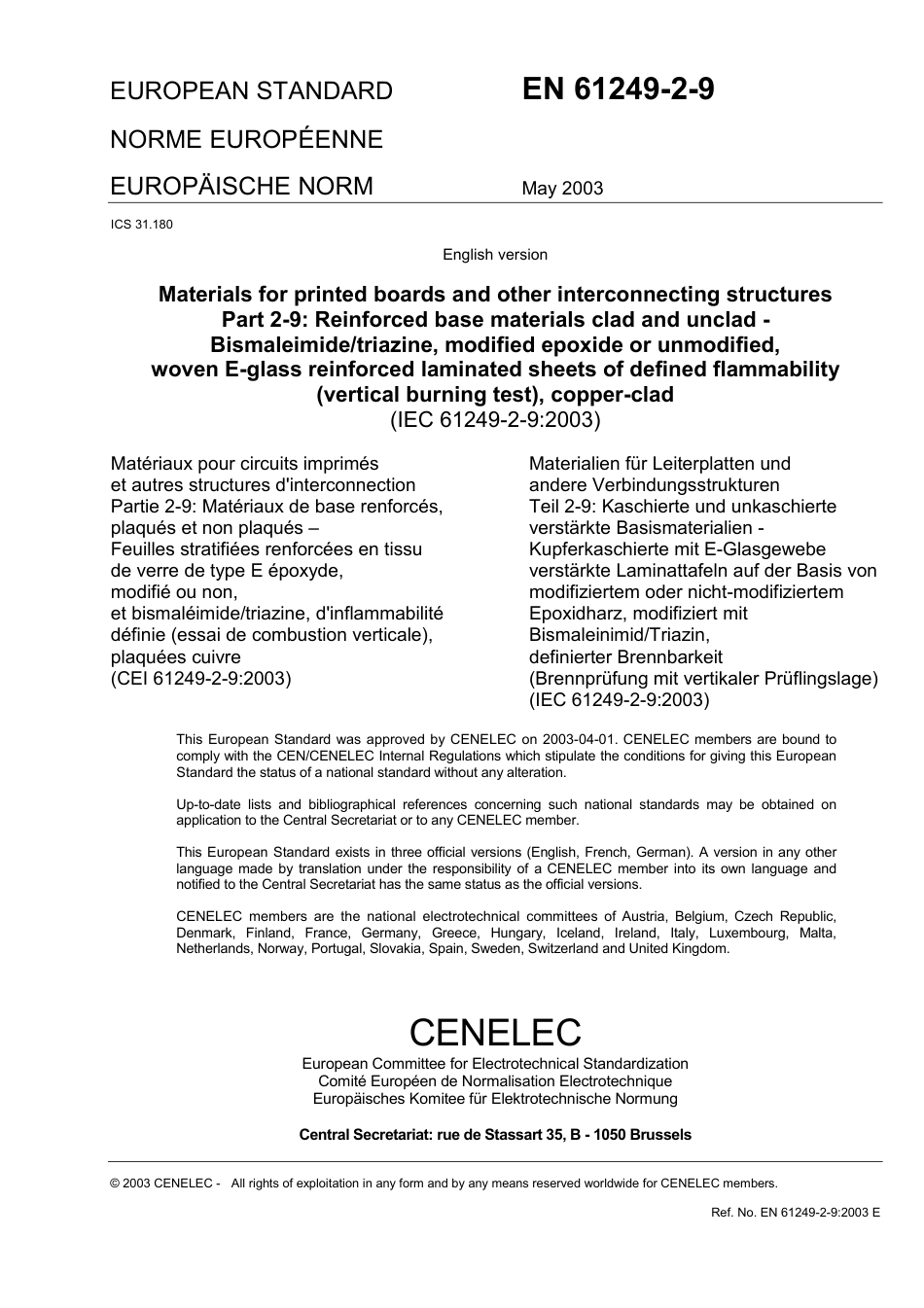 BS EN 61249-2-9-2003.pdf_第3页