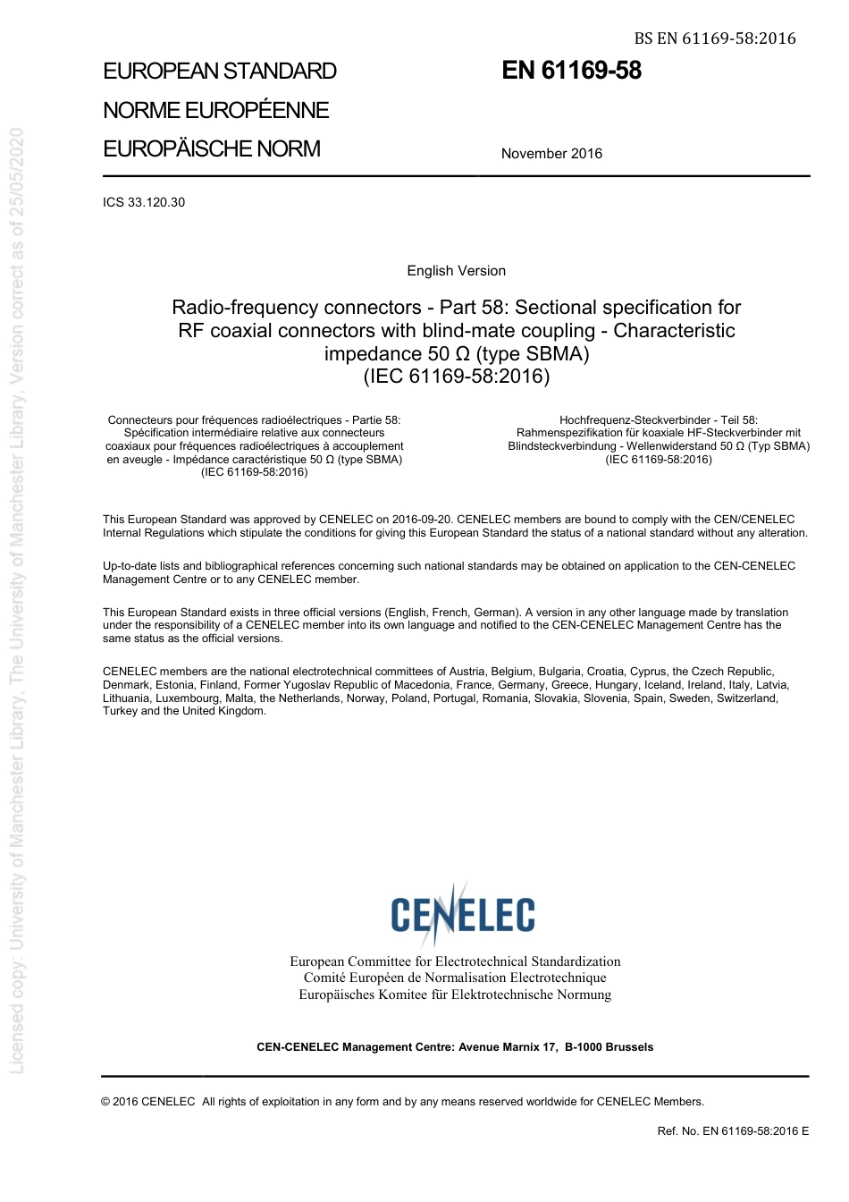 BS EN 61169-58-2016 (2017).pdf_第3页