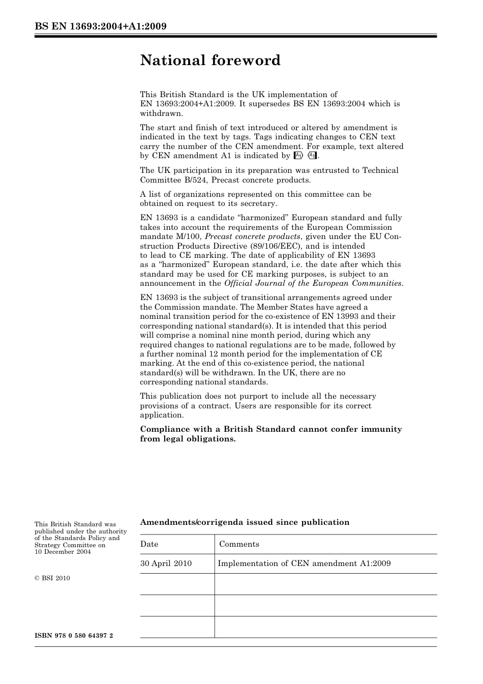 BS EN 13693-2004 + A1-2009 (2010).pdf_第2页