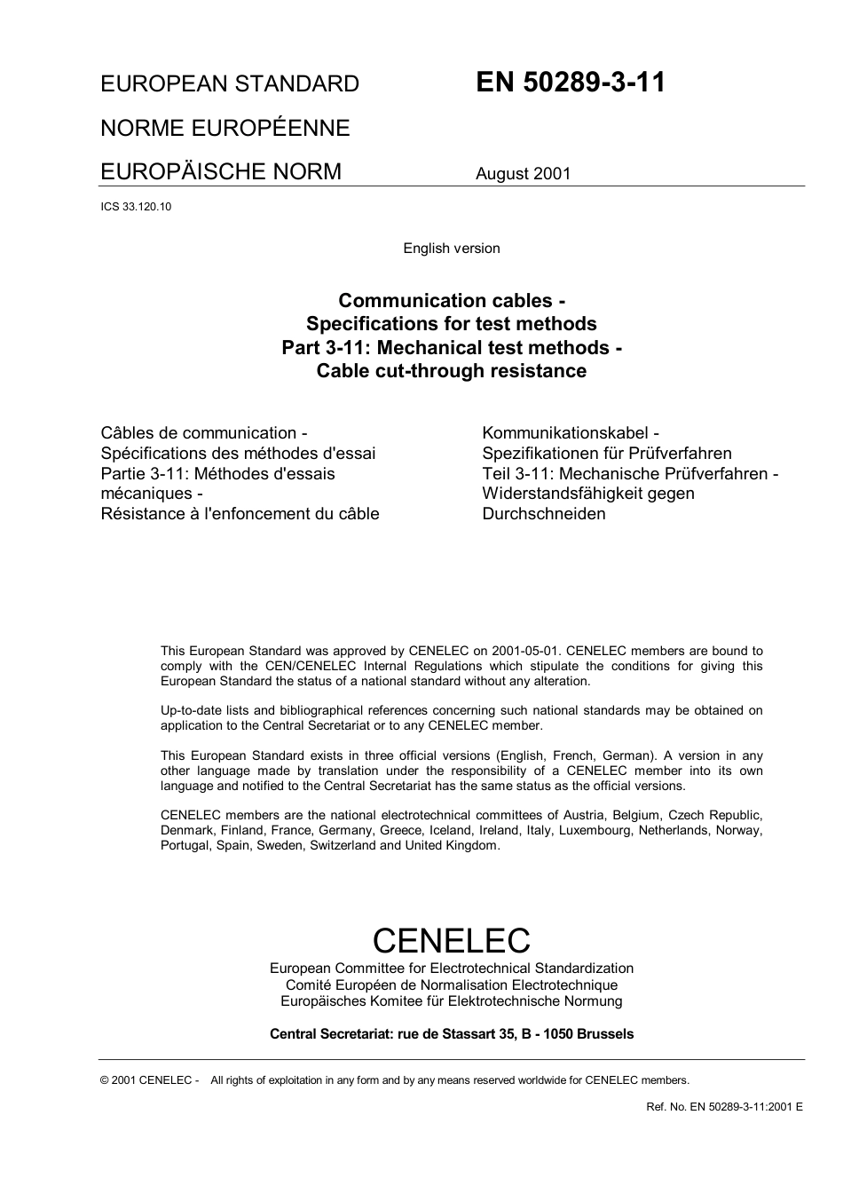 BS EN 50289-3-11-2001.pdf_第3页