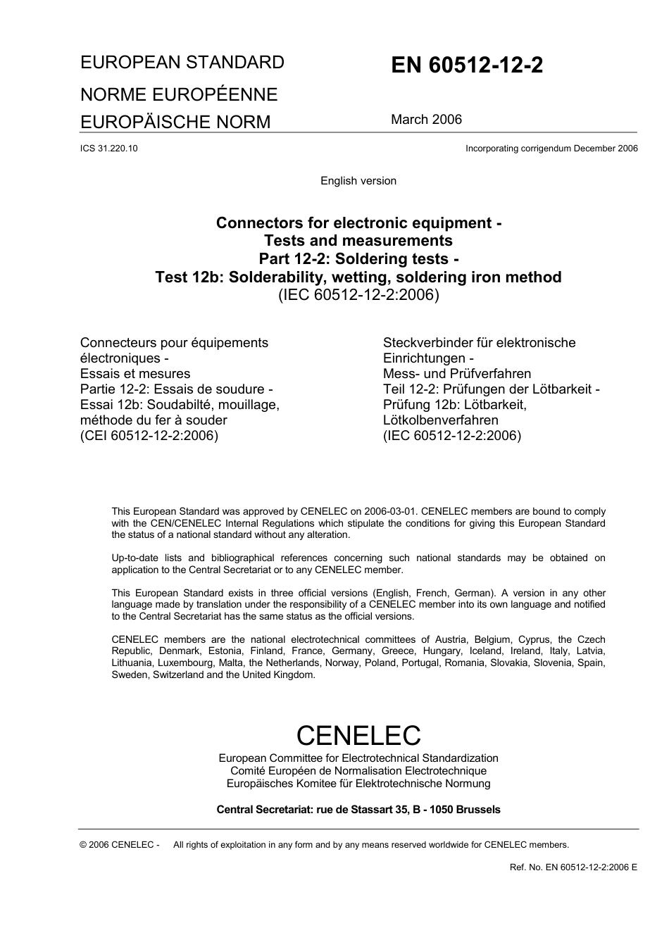 BS EN 60512-12-2-2006 (2007).pdf_第3页