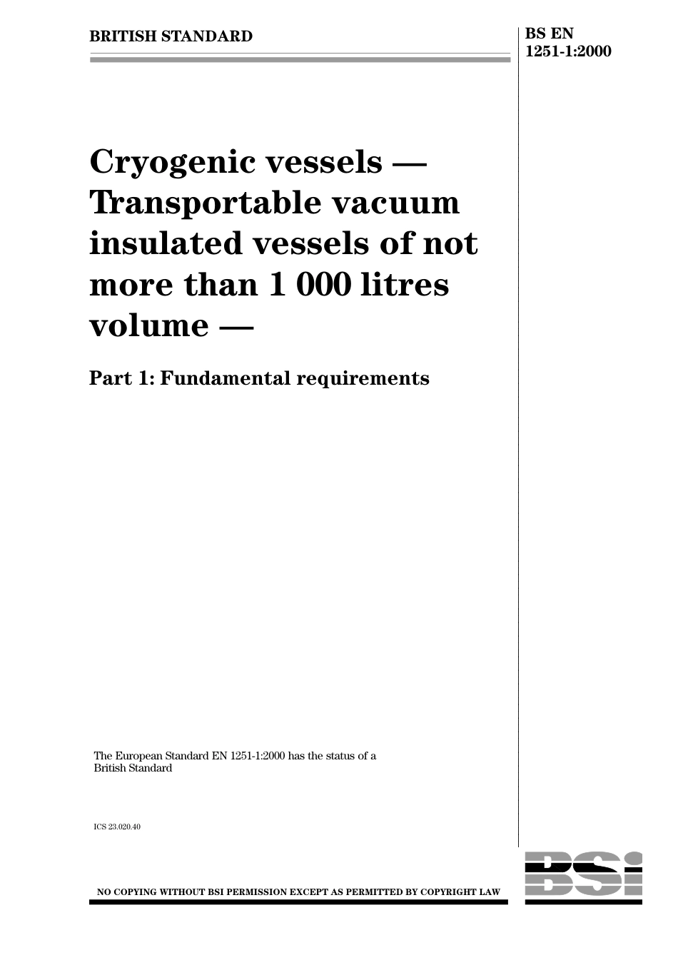 BS EN 01251-1-2000.pdf_第1页