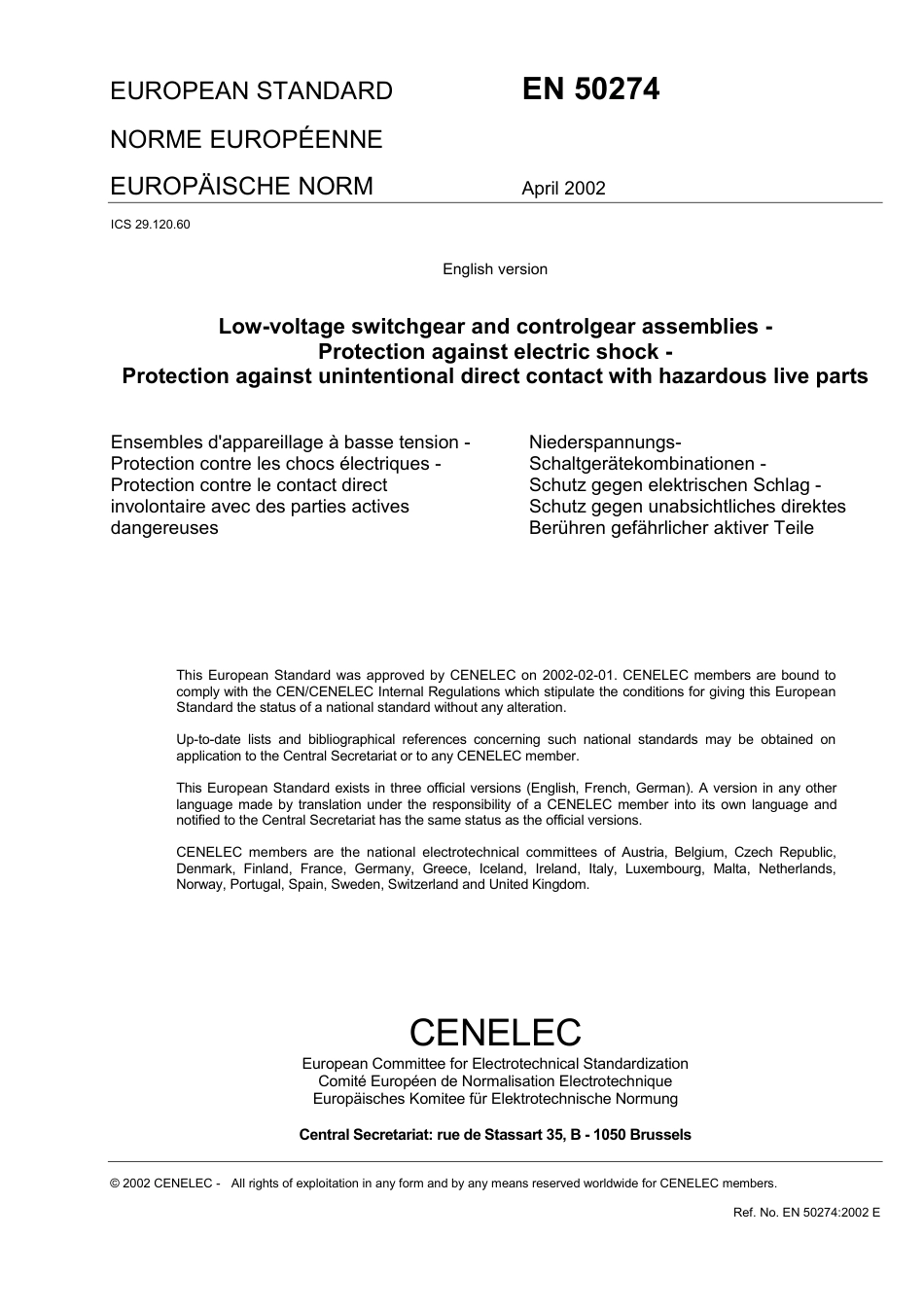 BS EN 50274-2002 (2010).pdf_第3页