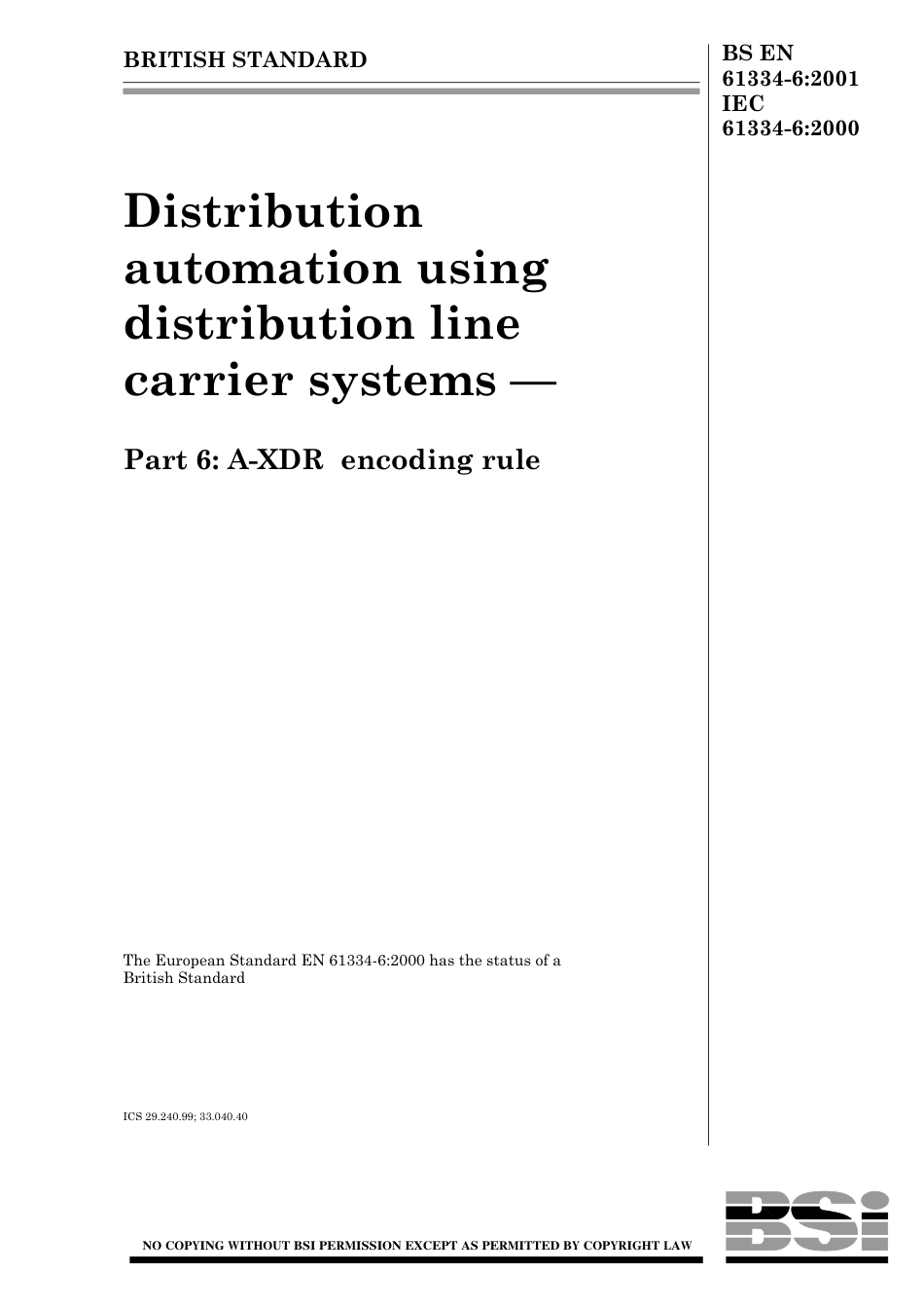 BS EN 61334-6-2001.pdf_第1页