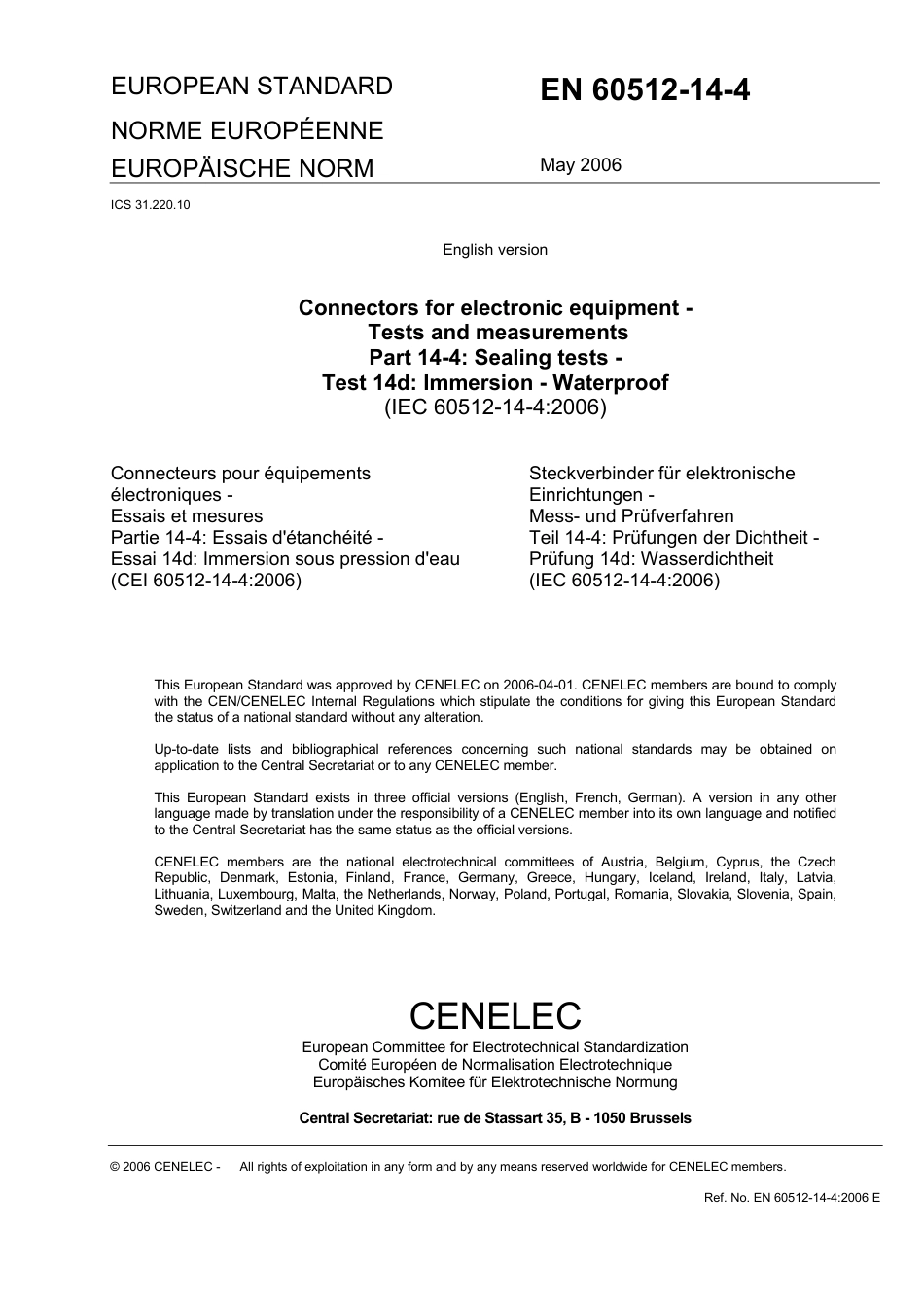 BS EN 60512-14-4-2006.pdf_第3页