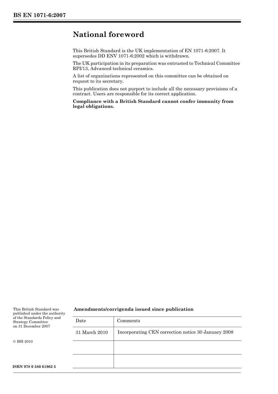 BS EN 01071-6-2007 (2010).pdf_第2页