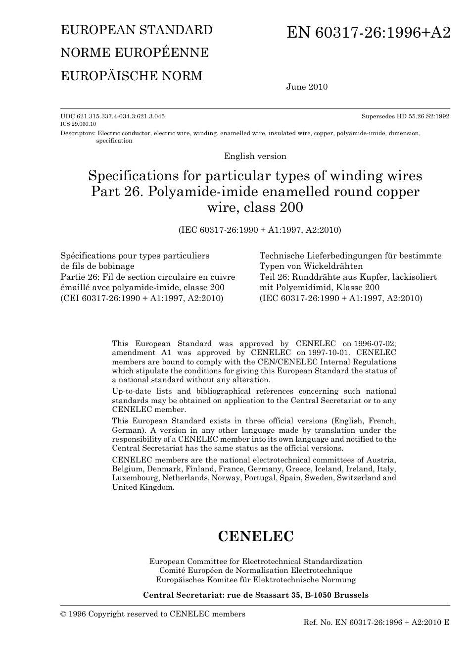 BS EN 60317-26-1996 + A2-2010.pdf_第3页