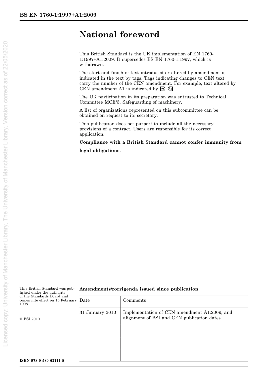 BS EN 01760-1-1997 + A1-2009.pdf_第2页