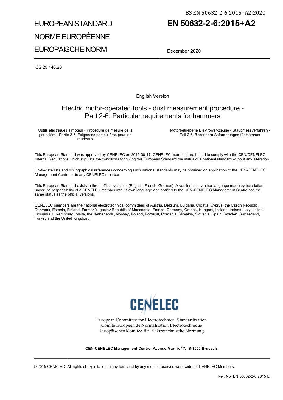 BS EN 50632-2-6-2015 + A2-2020.pdf_第3页