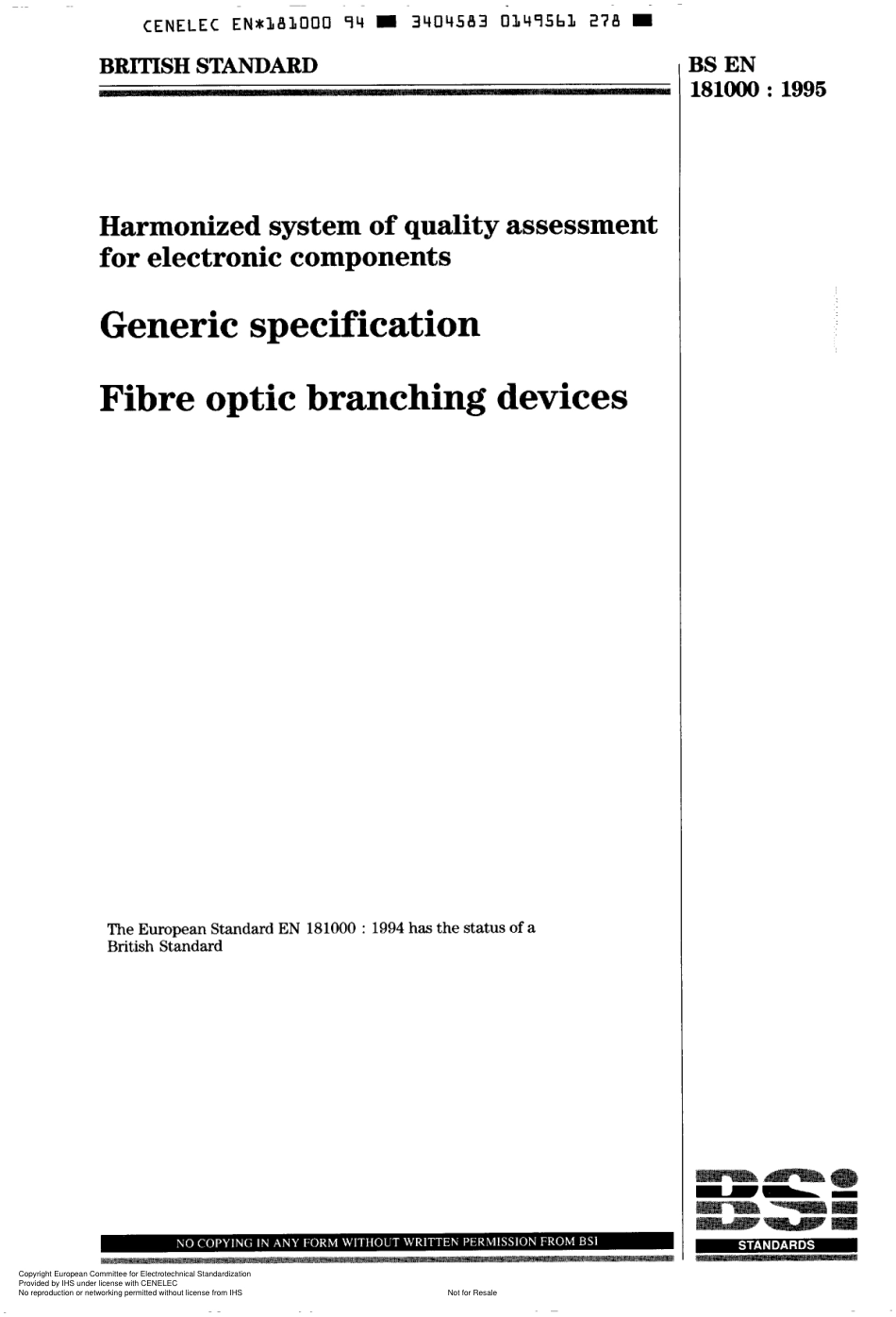 BS EN 181000-1995 scan.pdf_第1页