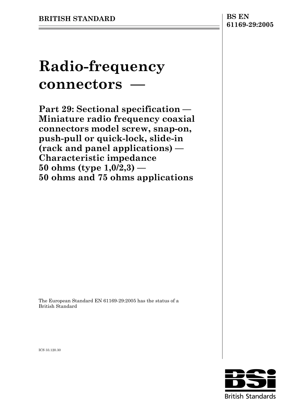 BS EN 61169-29-2005.pdf_第1页