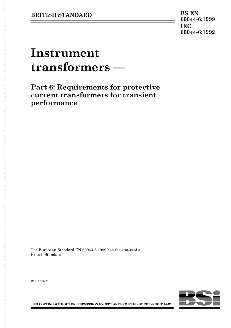 BS EN 60044-6-1999.pdf_第1页