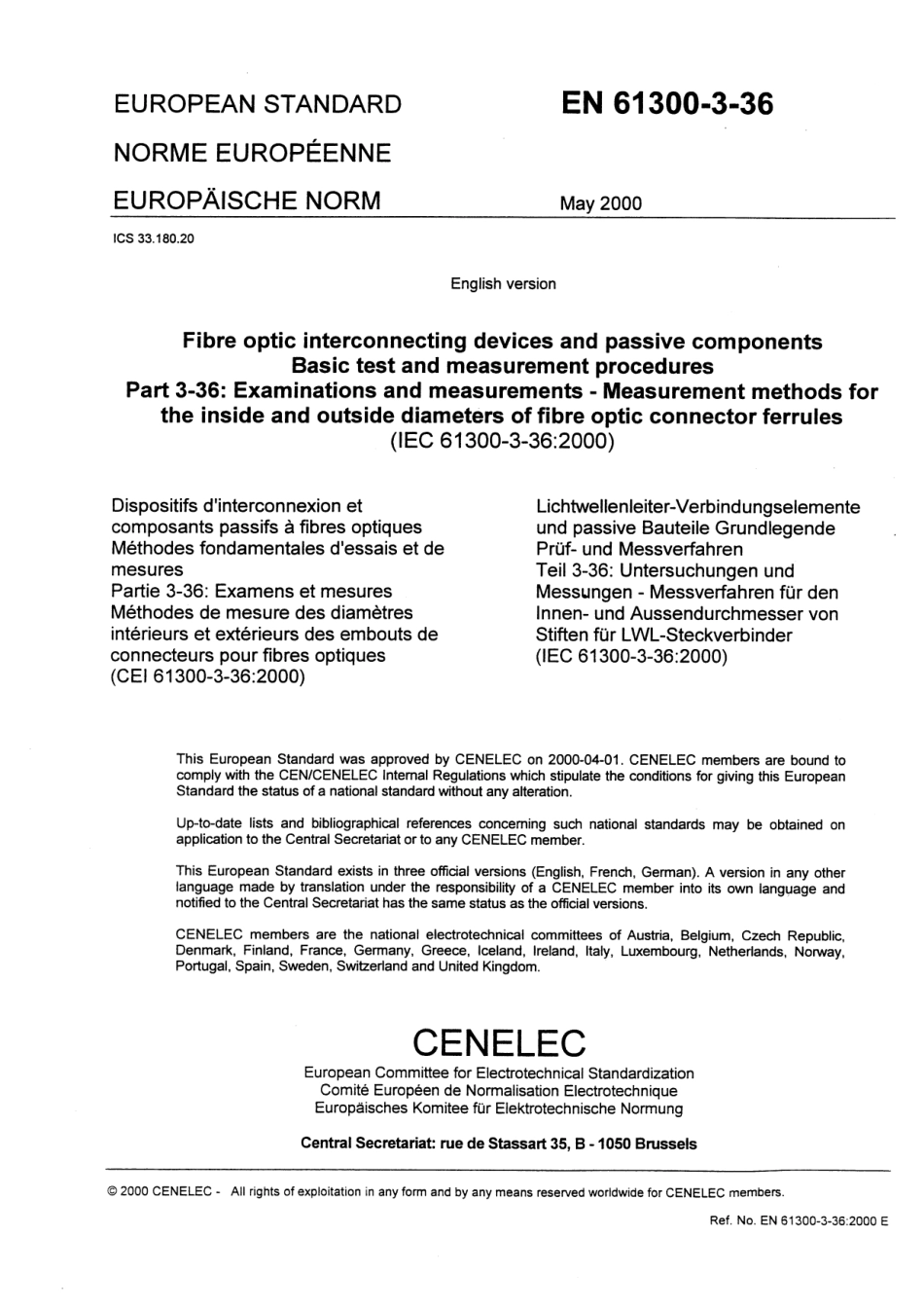 BS EN 61300-3-36-2000.pdf_第3页