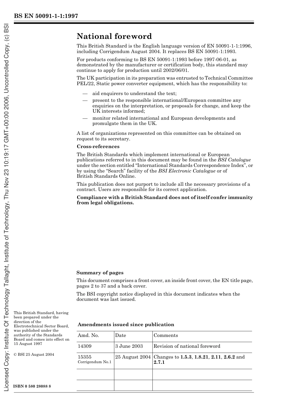 BS EN 50091-1-1-1997 (2004).pdf_第2页