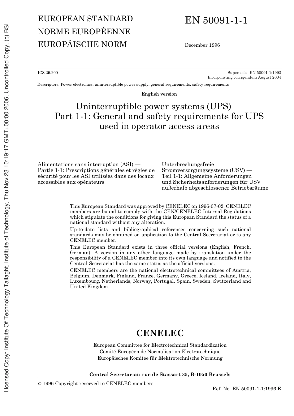 BS EN 50091-1-1-1997 (2004).pdf_第3页