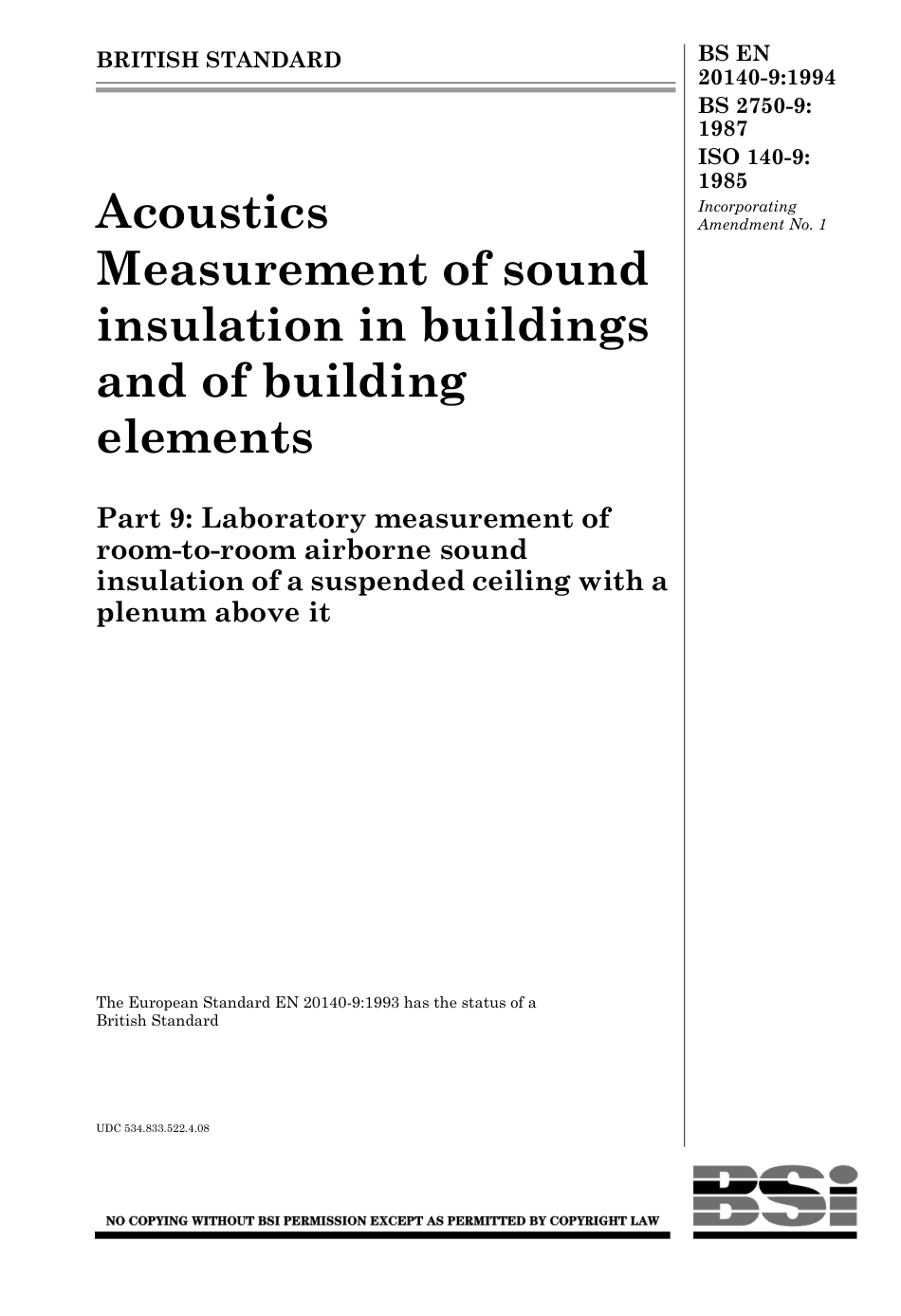 BS EN 20140-9-1994 (1999).pdf_第1页