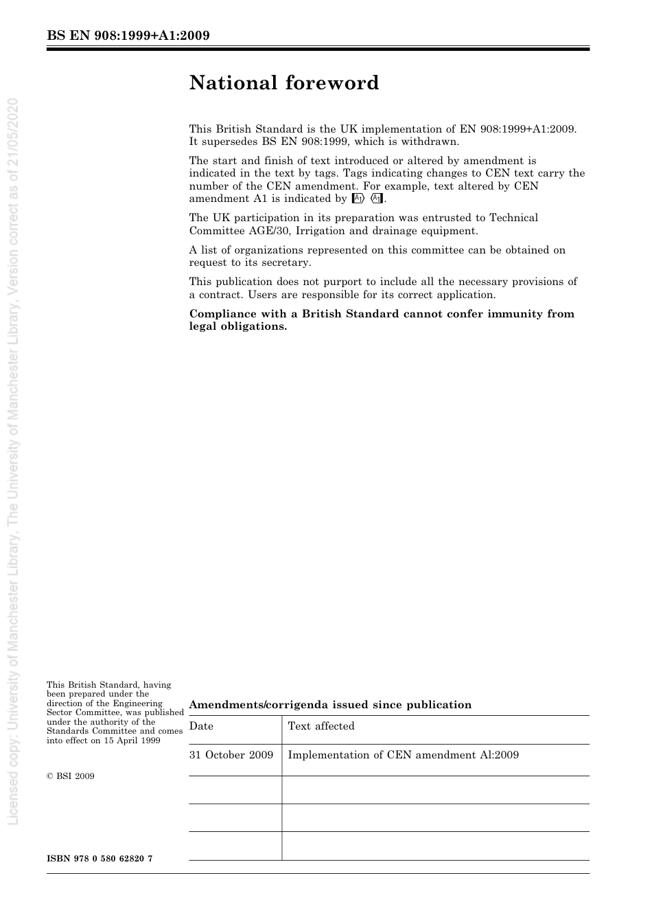 BS EN 00908-1999 + A1-2009.pdf_第2页