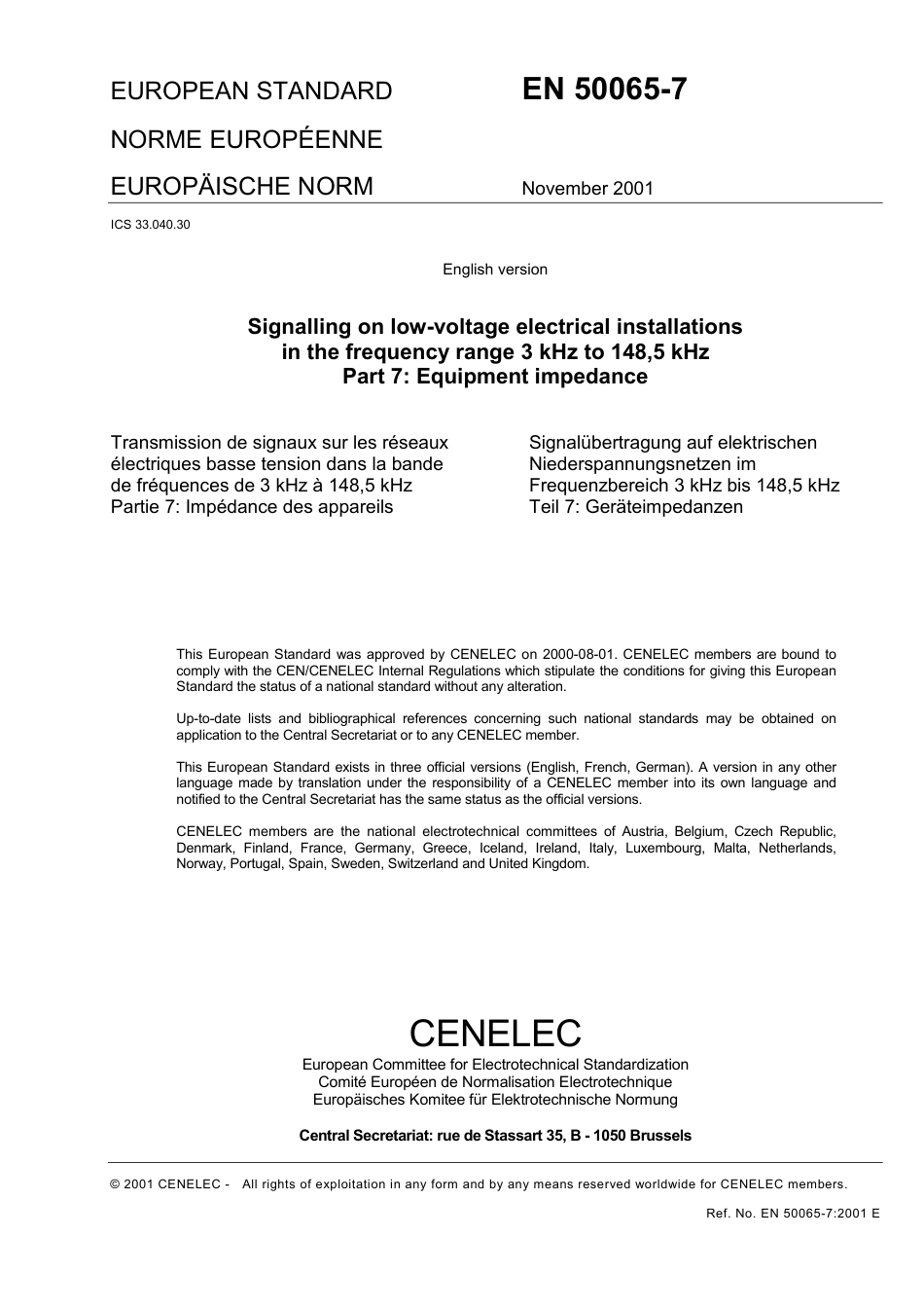 BS EN 50065-7-2001.pdf_第3页