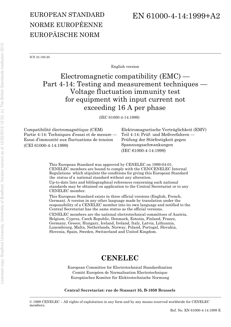 BS EN 61000-4-14-1999 + A2-2009.pdf_第3页