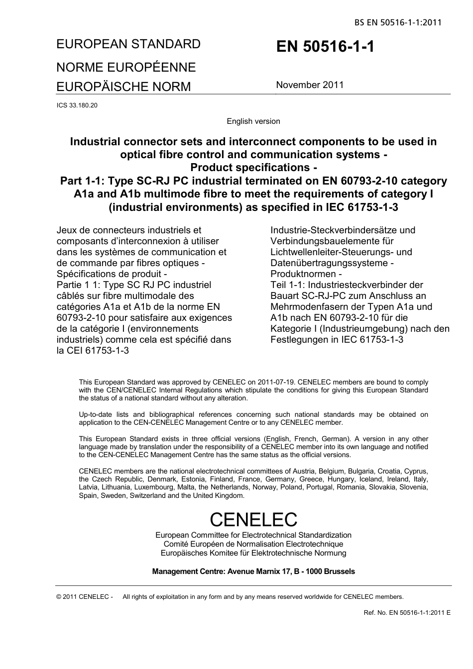BS EN 50516-1-1-2011.pdf_第3页