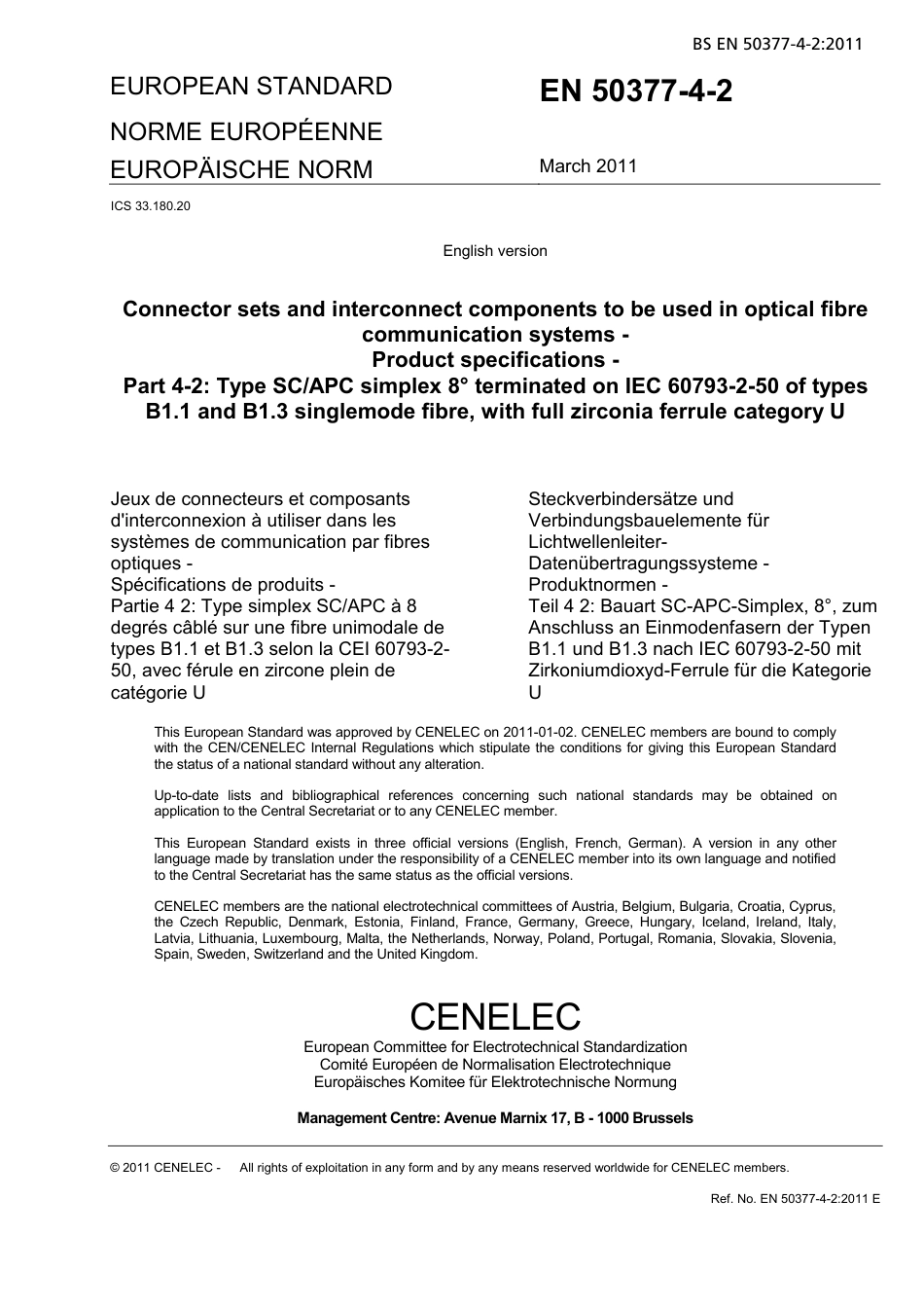 BS EN 50377-4-2-2011.pdf_第3页