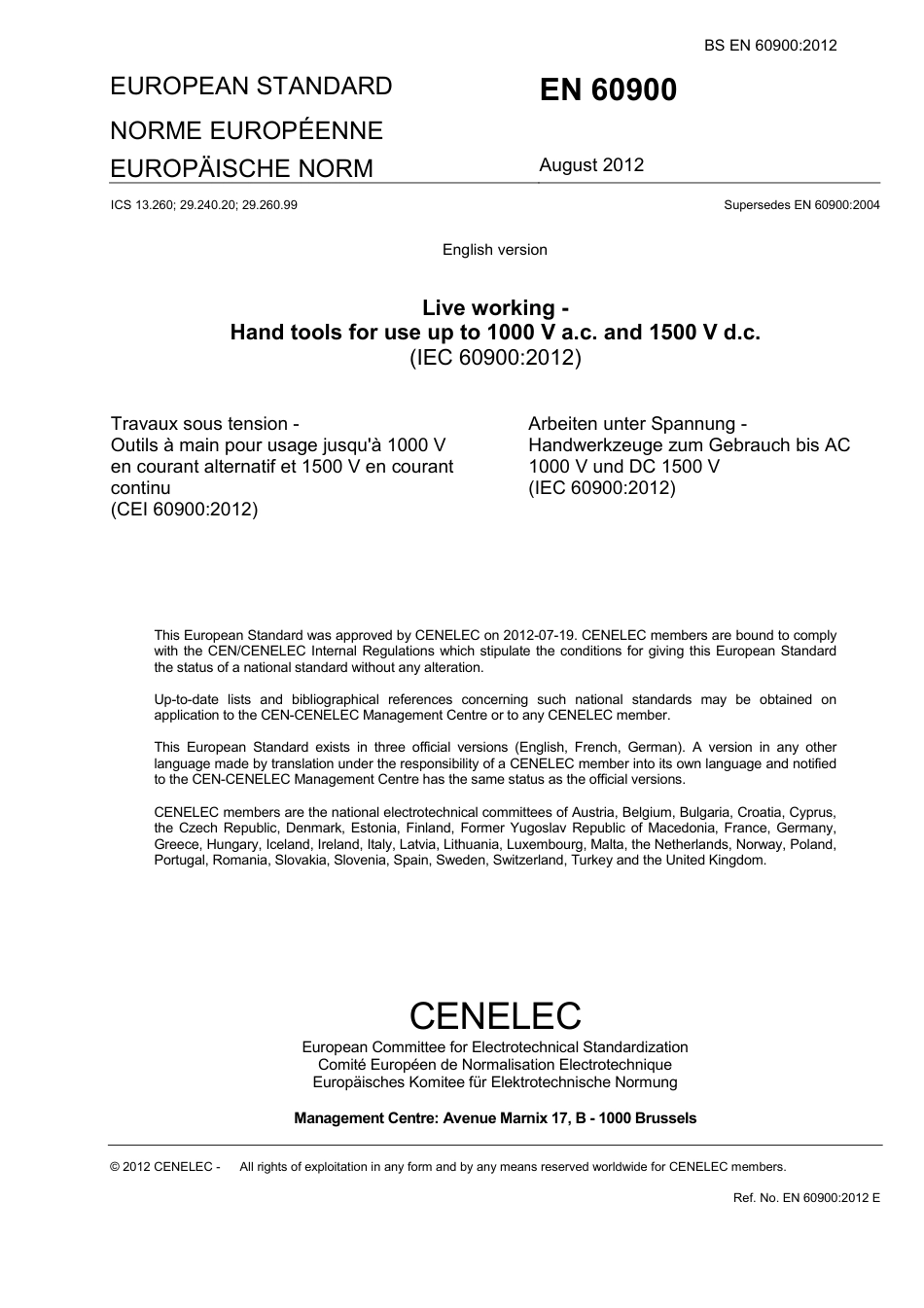 BS EN 60900-2012.pdf_第3页