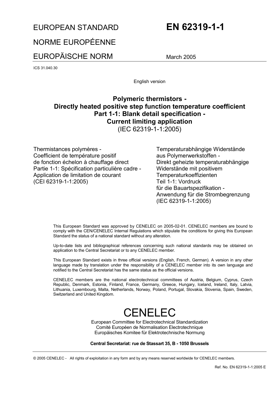 BS EN 62319-1-1-2005.pdf_第3页