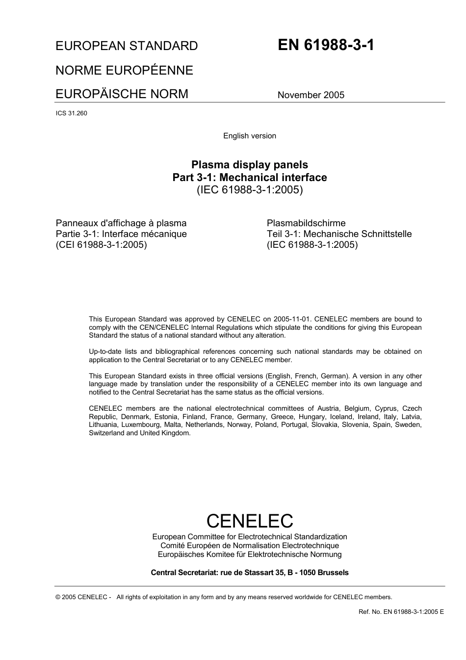 BS EN 61988-3-1-2005.pdf_第3页