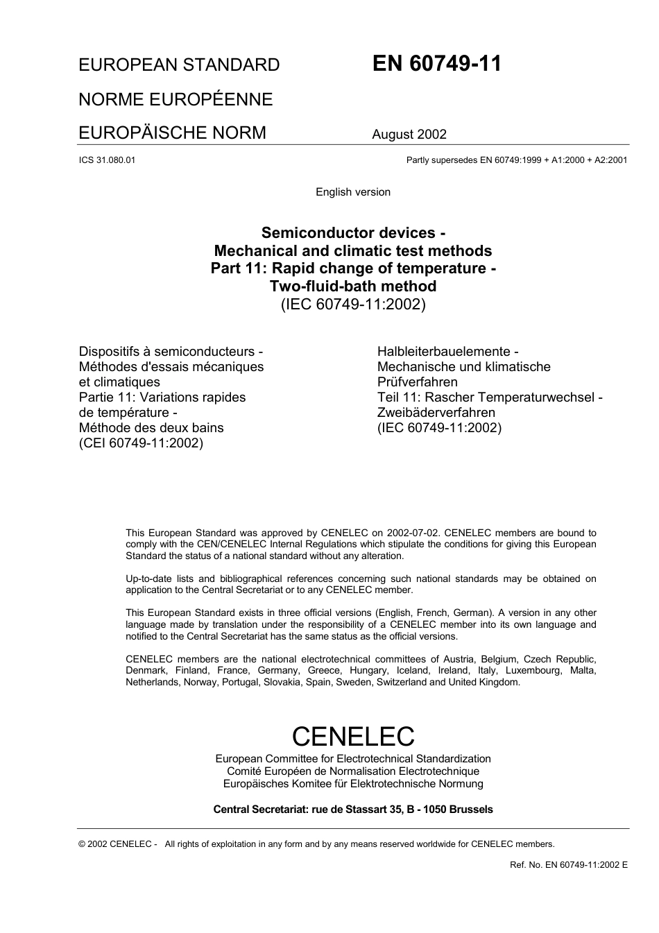 BS EN 60749-11-2002 (2003).pdf_第3页