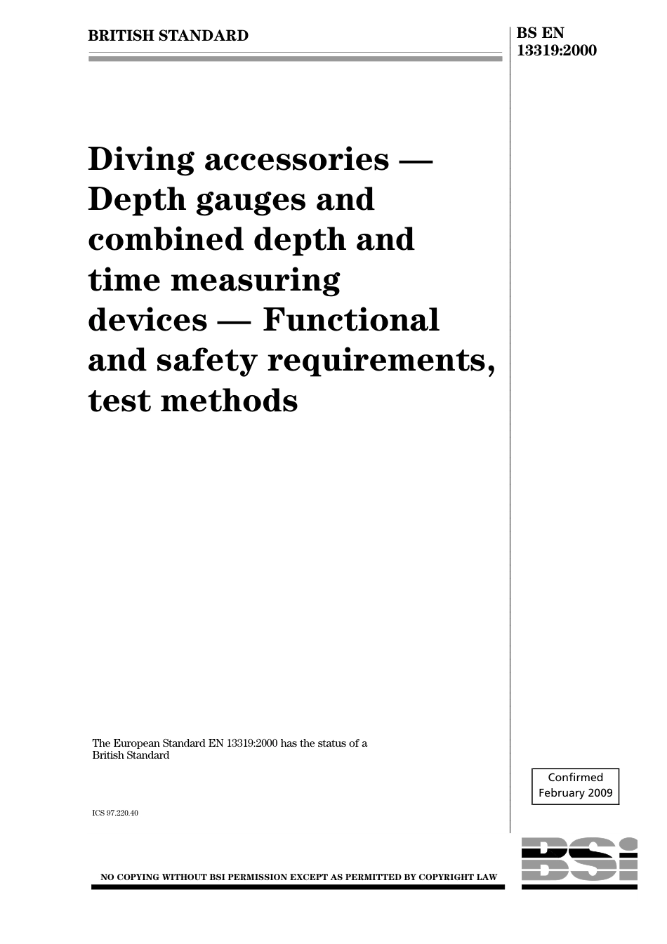 BS EN 13319-2000 (2009).pdf_第1页