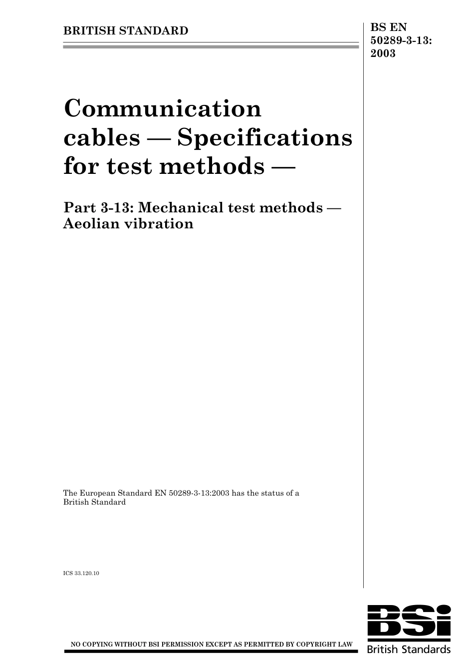 BS EN 50289-3-13-2003.pdf_第1页